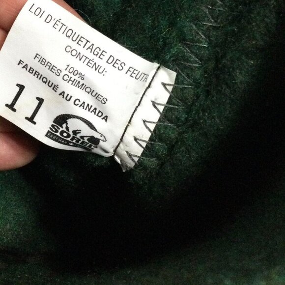 Sorel Mens Brown 100% Synthetic Fiber Lace Up Waterproof Rain Boots Size 11 - Picture 9 of 9